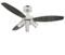 Westinghouse Jet Plus Ceiling Fan with Light-72290 - 42" Brushed Nickel Finish