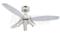 Westinghouse Jet Plus Ceiling Fan with Light-72290 - 42" Brushed Nickel Finish