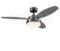Westinghouse Alloy Ceiling Fan with Light 78764 - 42" Gun Metal Finish