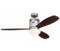 Westinghouse Combo Ceiling Fan with Light - 52" Brushed Steel