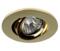 Polished Brass Fire Rated Downlight Tilt GU10 - Fitting Only