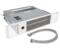 Stainless/White Central Heating Plinth Heater  - Max. 1.9kW (6500Btu) - Room Size 46m3