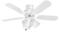Fantasia Capri Combi Ceiling Fan - White - 36" (910mm)