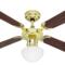 Westinghouse Portland Amb Ceiling Fan Light -Brass - 36" Polished Brass