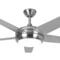 Neptune Ceiling Fan with Light - Brushed Nickel - 54" (1370mm)