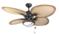 Fantasia Palm Ceiling Fan - Chocolate Brown - 52" (1320mm) With Lights