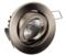Brushed Nickel LED Fire-Rated Tilt Downlight 8w  - 8w 