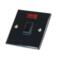 Slimline Black Nickel 20A DP Switch  - With Neon