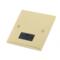 Slimline 13A Unswitched Fused Spur - Satin Brass - With Black Interior