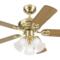 Westinghouse Ceiling Fan with Light - 72122-78529 - 42" Satin Brass