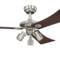 Westinghouse Audubon Ceiling Fan with Light - 48" Brushed Nickel