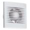 White Bathroom / Toilet Extractor Fan 4" 100mm - With overrun timer