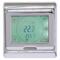 Comfortzone Chrome Touchscreen Room Thermostat - 16A Max