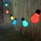 20 Coloured Xmas Lights LED Festoon Light String 14.5m - 1 Set